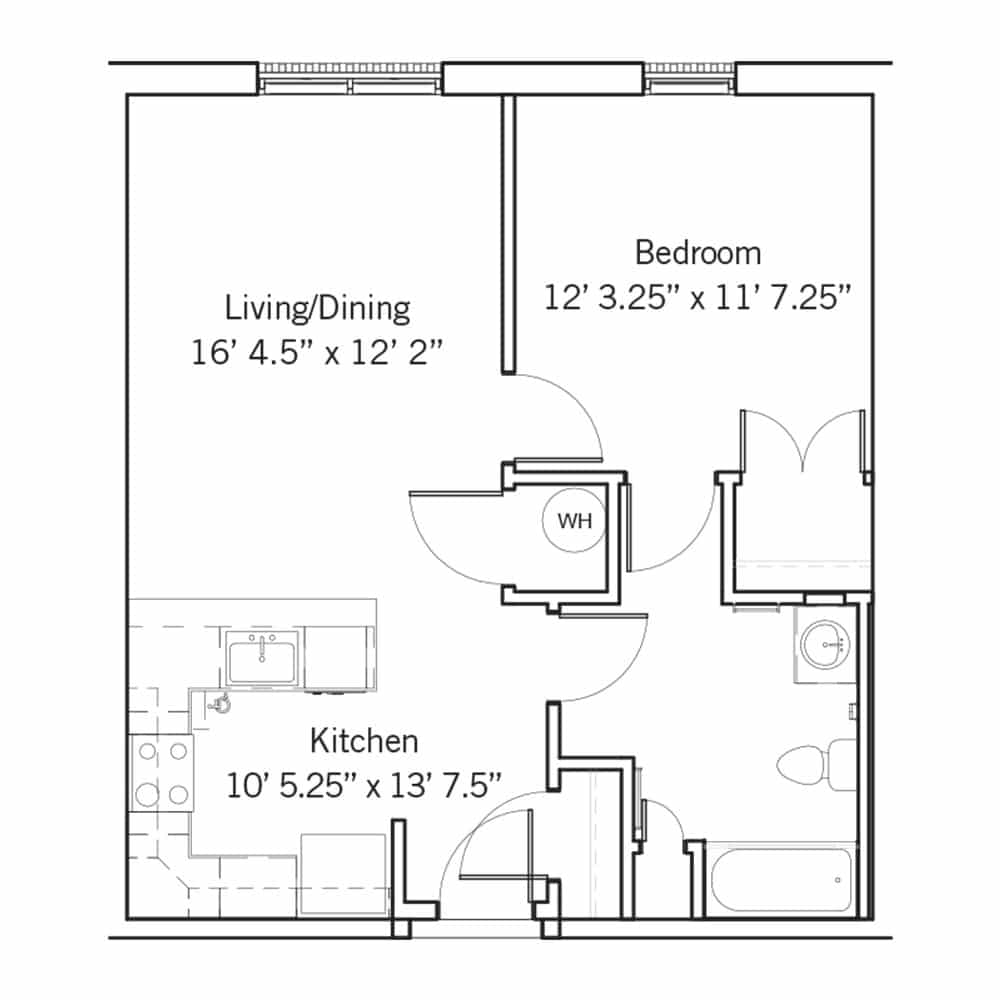 Constellation 1 Bedroom | 1 Bath 640 Square Feet $ Call For Pricing